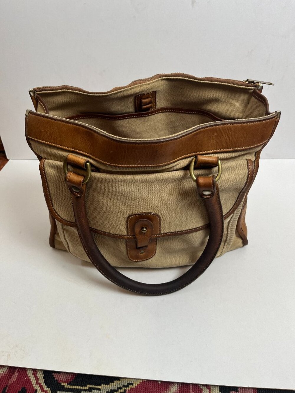Vintage Ghurka No 9 "The Runabout" Satchel
